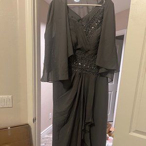 Brand New, Never Worn, Gray Formal Dress
